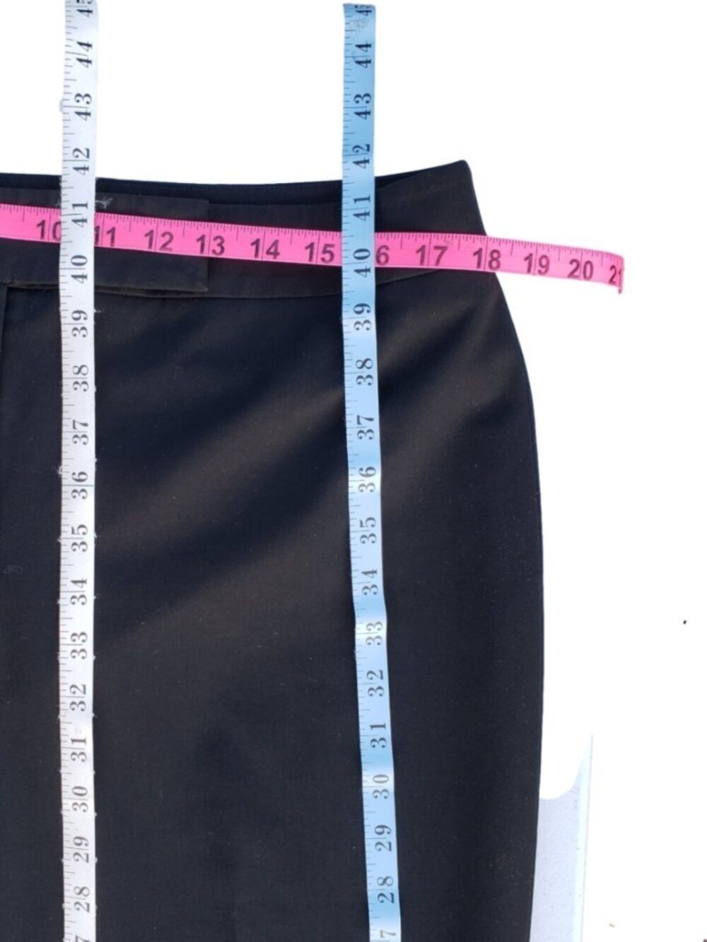 LOFT Julie Black Dress Pants Size 12 Straight Leg Career Workwear - Picture 8 of 8